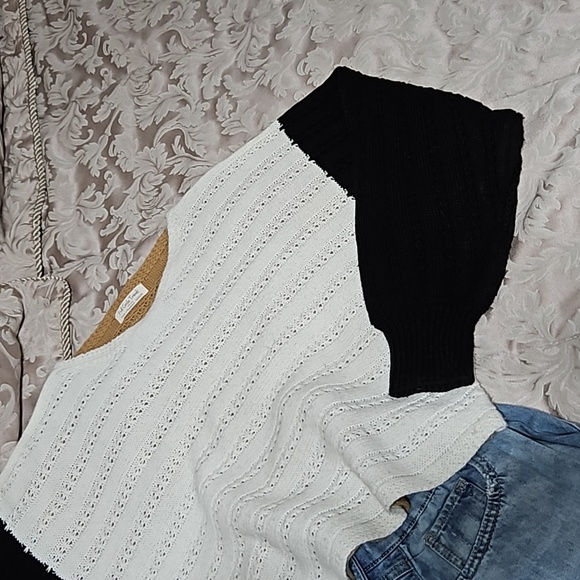 SWEATER COLOR BLOCK - Picture 4 of 12